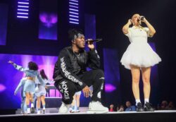 Anne Marie and KSI collaborate at the Brits 2022