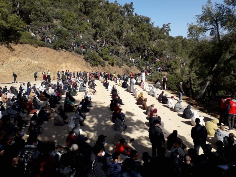 Hundreds Attend Rayan’s Funeral Near Morocco’s Chefchaouen.