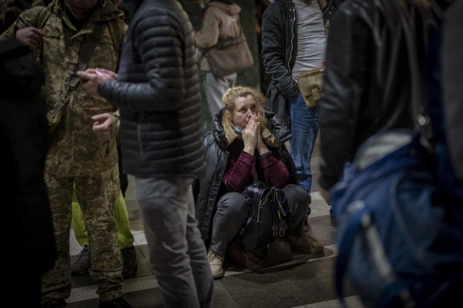 In Pictures – Day 2 of the Russian invasion of Ukraine