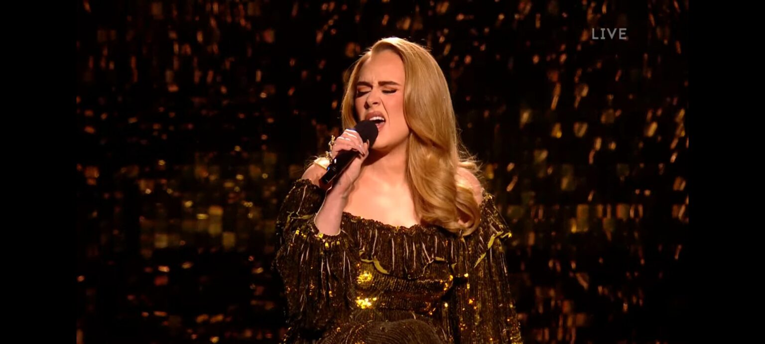 Brit Awards 2022 – Adele performs I Drink Wine 