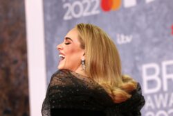 Brit awards 2022: Adele announces engagement with massive diamond during Brits homecoming