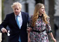Boris Johnson and Carrie face police quiz over lockdown party