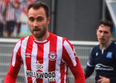 Christian Eriksen: Brentford midfielder returns to action in friendly