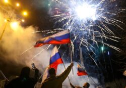 Russia – Ukraine latest: Donetsk and Lugansk celebrate Russian recognition