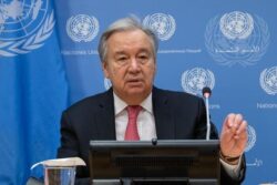 UN chief “greatly concerned” over Russia’s decision concerning Donetsk, Lugansk