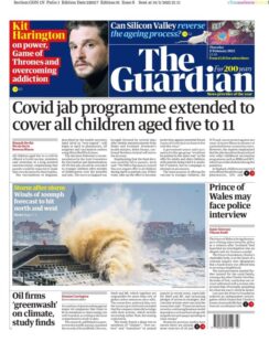The Guardian – Covid jab programme extended to cover all children aged five to 11