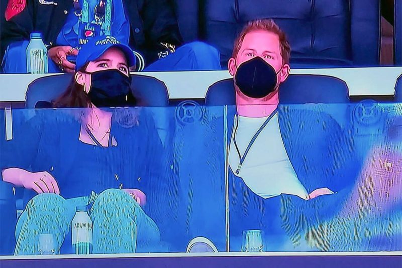 Prince Harry attends his first super bowl with cousin Princess Eugenie