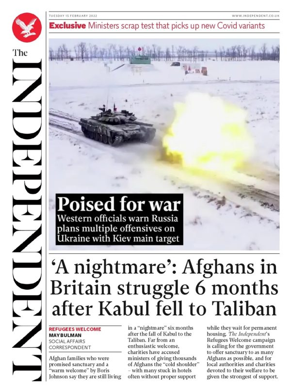 The Independent - Afghans in Britain struggle 6 months after Kabul fell to Taliban