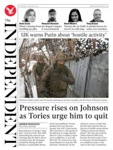 The Independent – Pressure rises on PM as Tories urge him to quit