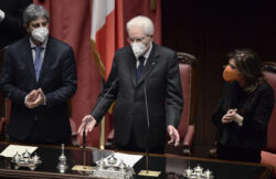 Italian President Sergio Mattarella sworn in for a second term