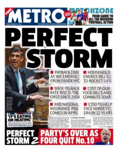 Metro – Perfect storm