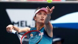 Chinese tennis star Peng Shuai repeats sexual assault denial in interview