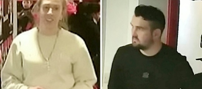 Police hunt couple who ate 12 burgers and ‘fled diner without paying £174 bill’