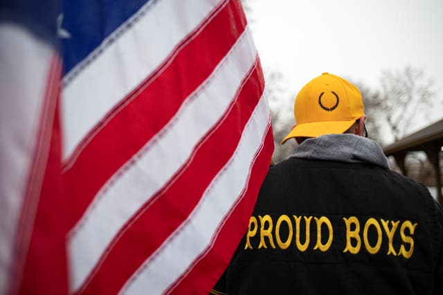 Longtime DC police officer suspended over alleged contact with Proud Boys