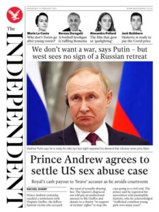 The Independent  – Prince Andrew agrees to settle US sex abuse case