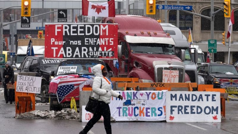 'Anti-vax' trucker protests threaten border trade between Canada, US