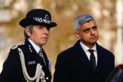 Sadiq Khan puts Met chief ‘on notice’ after ‘disgraceful behaviour’ from officers