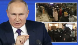 Putin must go! Moscow uprising grows as protesters say ‘no future’ for Russia under tyrant