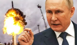 Putin nuclear warning as unhinged Russian leader tipped to drop bomb near Britain
