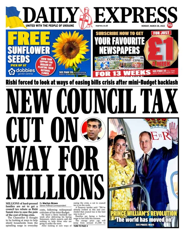 Daily Express - New council tax cut on way for millions