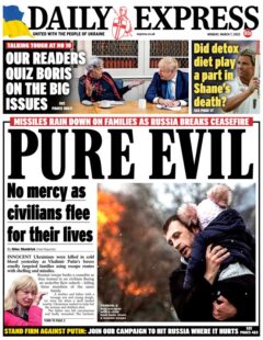 Daily Express – Pure evil