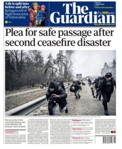 The Guardian – Plea for save passage after second ceasefire disaster