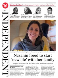 The Independent – Nazanin freed to start ‘new life’ with her family