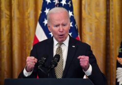 Joe Biden calls Putin a ‘war criminal’ for the first time amid his invasion of Ukraine