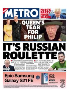 Metro – It’s Russian roulette