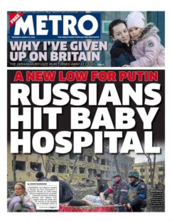 The Metro – Russians hit baby hospital