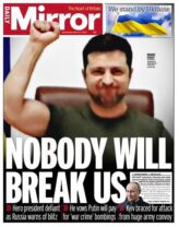 Daily Mirror - Nobody will break us