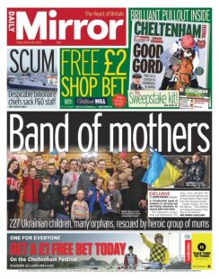 Daily Mirror – Band of mothers: Ukrainian orphans rescued