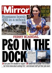 Daily Mirror – P&O in the dock