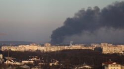 Russian missiles destroy aircraft repair plant near key humanitarian city of Lviv 