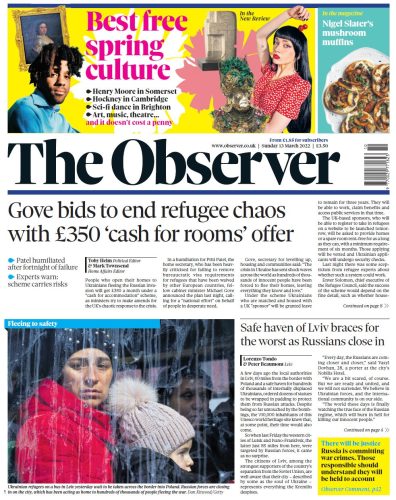 Sunday Papers - UK refugee scheme and plea to help orphans