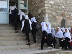 ‘Is it a crime to study?’: outcry as Taliban bar girls from secondary schools