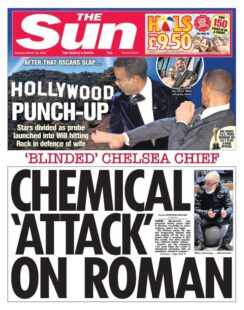 The Sun – Chemical ‘attack’ on Roman Abramovich