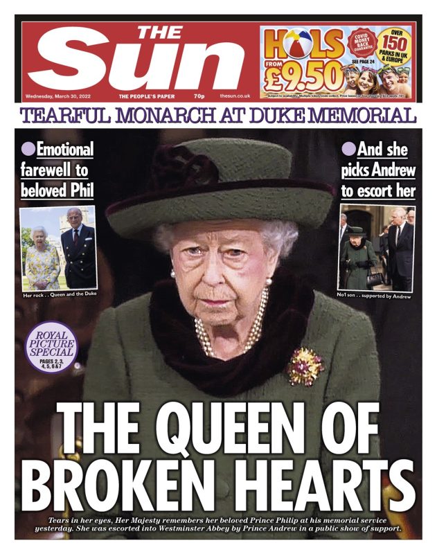 The Sun - The Queen of broken hearts