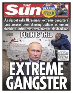 The Sun – Putin is the extreme gangster