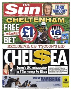 The Sun – US tycoons bn Chelsea FC bid