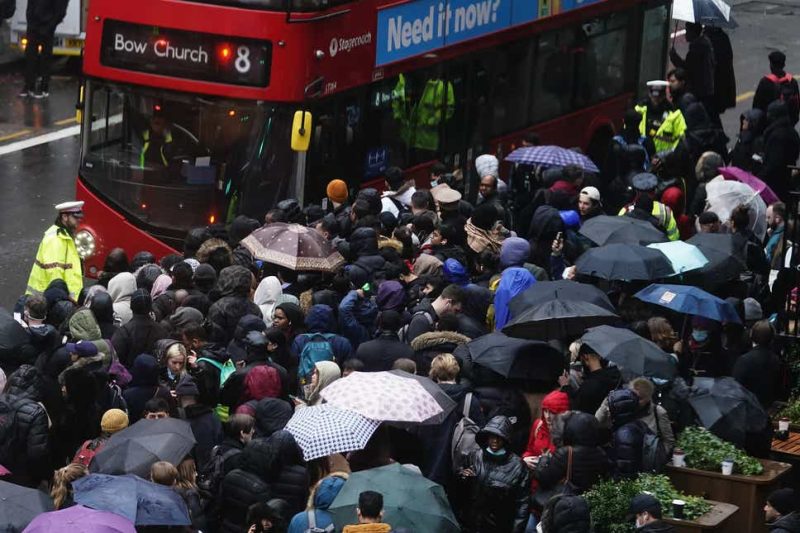 Second Tube strike in a week brings another day of misery for London commuters