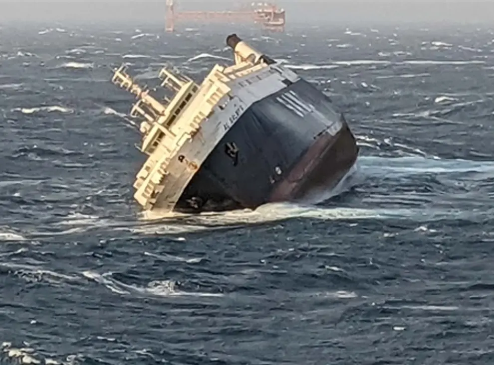 UAE ship sinks off Iran coast with 30 crew aboard