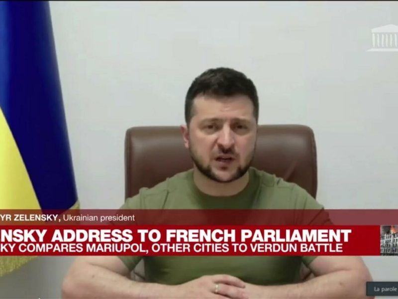 Ukraine’s Zelensky shames French companies still operating in Russia, calls on them to leave