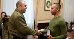 Ukrainian soldier who told Russian warship ‘go f**k yourself’ awarded medal