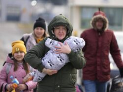 More than 1,000,000 people have now fled Ukraine after one week of war