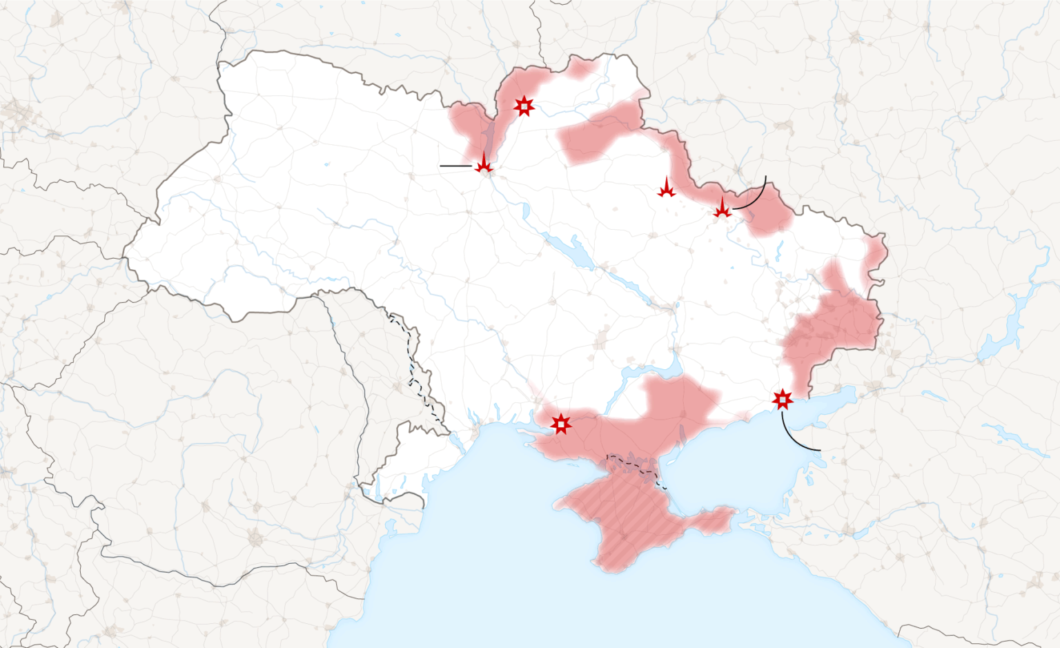 Latest – Russian military vehicles entered Kherson