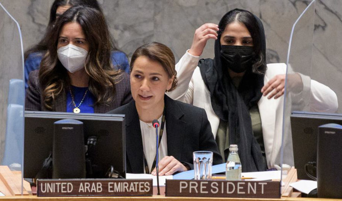 UAE calls for women to be given key roles in post-conflict recovery efforts
