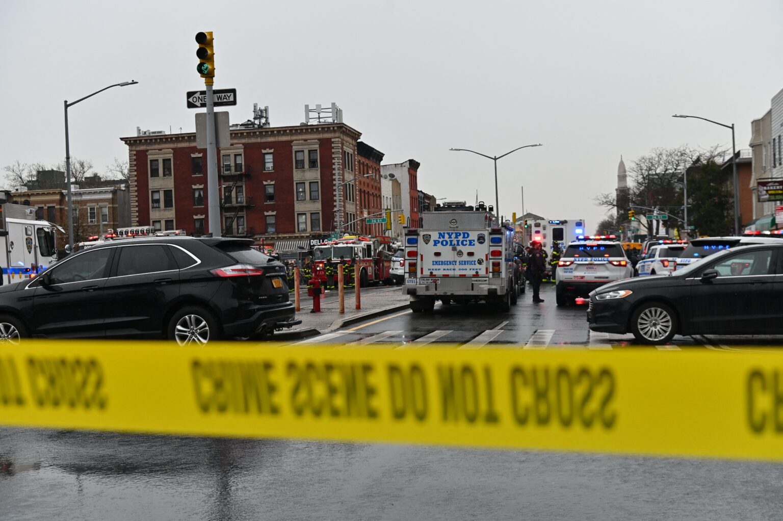 16 injured, including 8 shot in Brooklyn subway shooting NYC