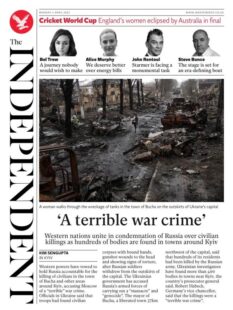 The Independent –  A terrible war crime