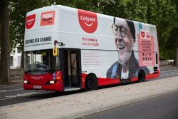 London charity turns red buses into treatment centres for homeless people